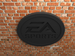 ea sports logo Model Cetak 3D