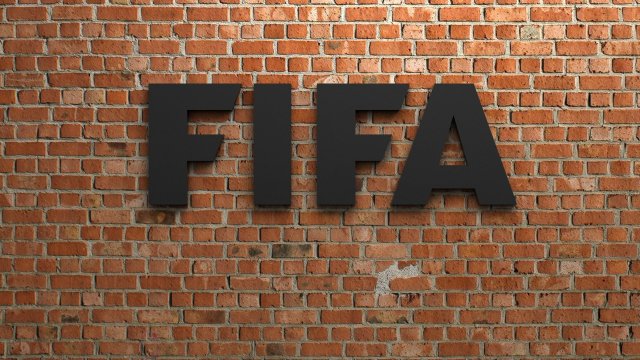 fifa logo 3D Print Model .c4d .max .obj .3ds .fbx .stl .blend
