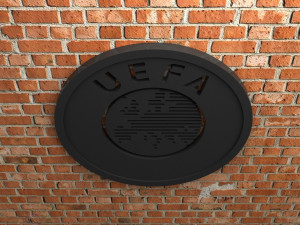 uefa logo 3D 打印模型