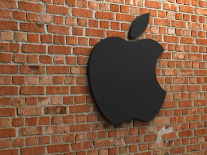 apple logo 3D Print Model