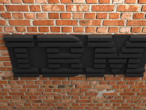 ibm logo 3D प्रिंट मॉडल