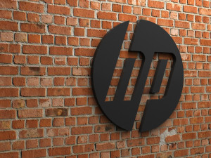 hp logo 3Dプリントモデル