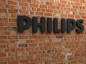 philips logo 3Dプリントモデル