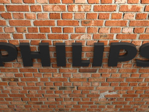 philips logo 3Dプリントモデル