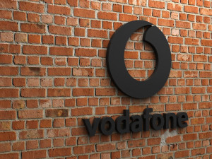 vodafone logo Modelo de impresión 3D
