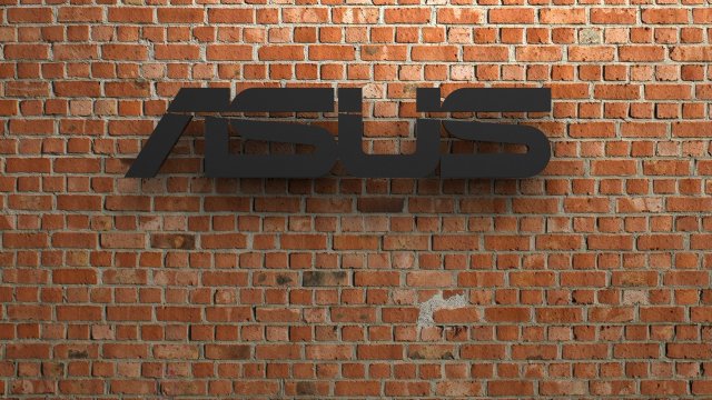asus logo 3Dプリントモデル .c4d .max .obj .3ds .fbx .stl .blend 