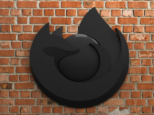 firefox logo Modello di stampa 3D