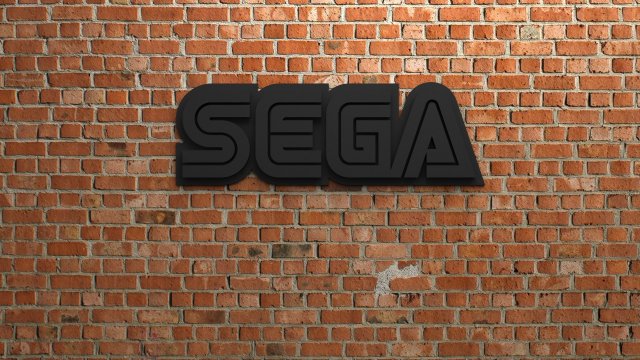 sega logo 3D प्रिंट मॉडल .c4d .max .obj .3ds .fbx .stl .blend 