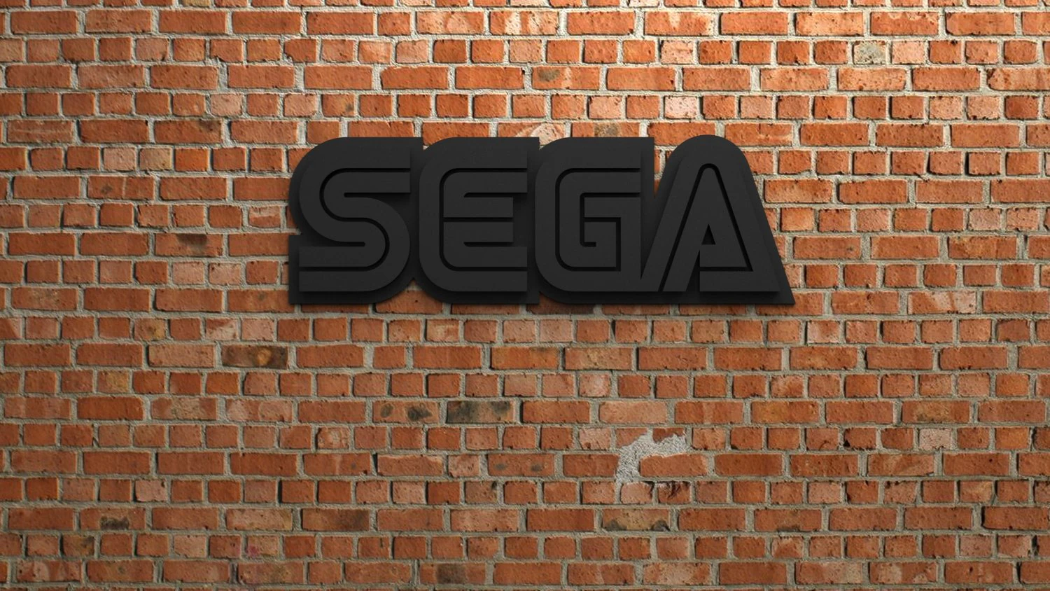sega logo 3D Print Model .c4d .max .obj .3ds .fbx .stl .blend 