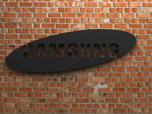 サムスンのロゴ 3Dプリントモデル
