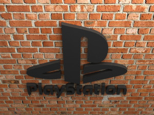 playstation logo Model do druku 3D