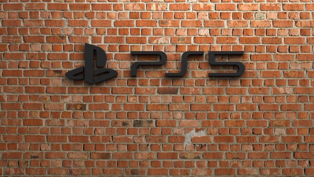 ps5 logo Modèles 3D en vedette .c4d .max .obj .3ds .fbx .stl .blend 