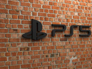 ps5 logo 3D Print Model