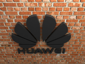 huwaei logo 3D Baskı Modeli