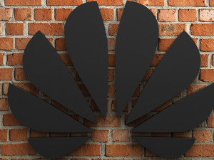 huwaei logo 3D Baskı Modeli