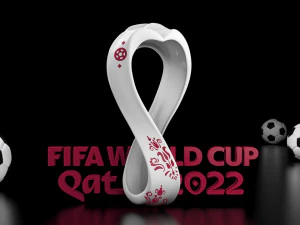 FIFA Fu&szlig;ball-Weltmeisterschaft Katar 2022 3D Druckmodell