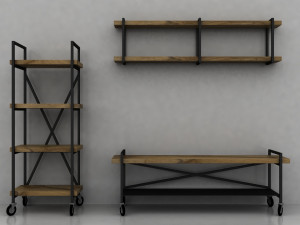 Industrial TV Unit 3D Model