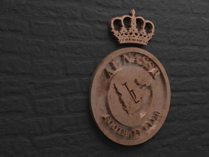 Al Nasser Football Club Logo 3D Print Model