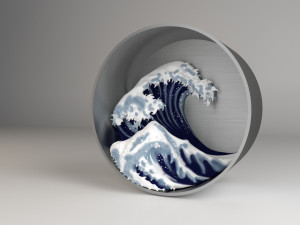 rc lens logo Modèles 3D en vedette in Sculpture 3DExport
