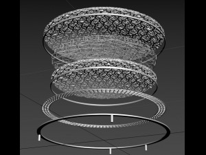 Louvre Abu Dhabi Dome 3D Модель