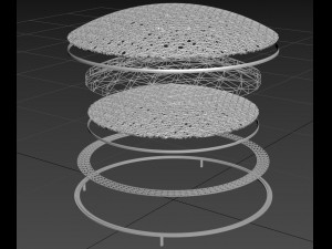 Louvre Abu Dhabi Dome 3D Модель