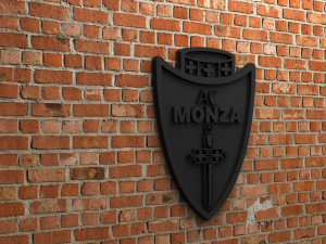 AC Monza Logo 3D-Druckmodell