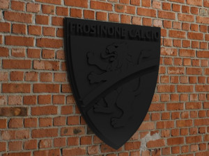 Frosinone Calcio Logo 3D Print Model