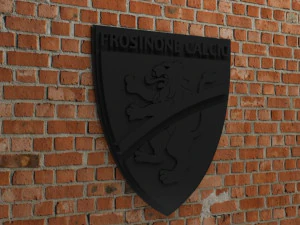 Frosinone Calcio Logo 3D Print Model