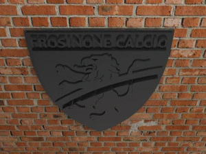 Frosinone Calcio Logo 3D Print Model