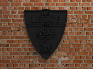US Lecce Logo 3D-Druckmodell