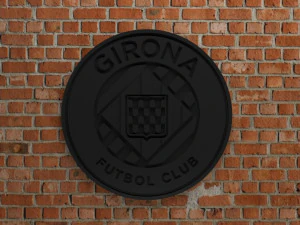 Girona FC Logo 3D Print Model