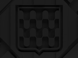 Girona FC Logo 3D प्रिंट मॉडल