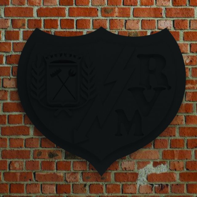 Rayo Vallecano Logo 3D 打印模型 .c4d .max .obj .3ds .fbx .stl .blend 