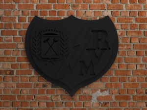 Rayo Vallecano Logo 3D 打印模型
