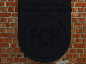1 FC Heidenheim Logo 3D Print Model