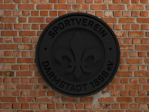 SV Darmstadt 98 Logo 3D Print Model