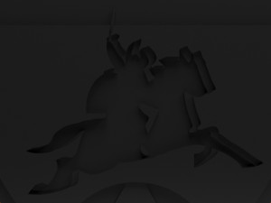 AFC Bournemouth Logo 3D 프린트 모델
