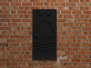 Nottingham Forest FC Logo 3D Принт Модель