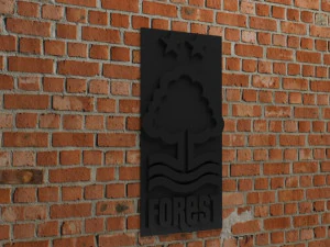 Nottingham Forest FC Logo 3D Print Model