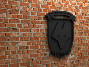 Wolverhampton Wanderers FC Logo-1877 3D Принт Модель