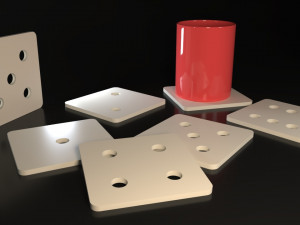 Emojis Coasters 3D 打印模型