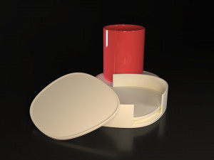 Freeform Coasters 3D 프린트 모델