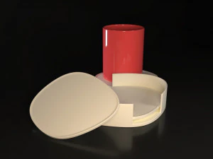 Freeform Coasters 3D Print Model