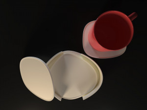 Freeform Coasters 3D 프린트 모델