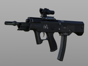 t-5 smg 3D Model
