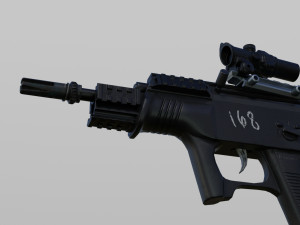 t-5 smg 3D-Modell