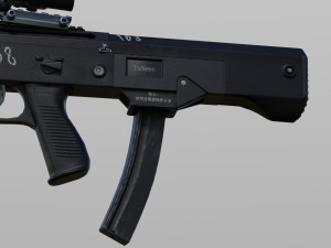 t-5 smg 3D-Modell