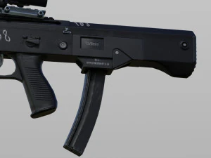 t-5 smg 3D Model