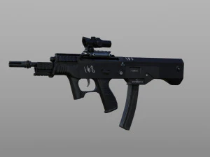 t-5 smg 3D Model
