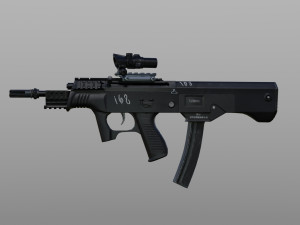 t-5 smg 3D-Modell